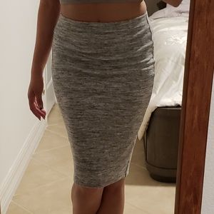 Jersey Pencil Skirt